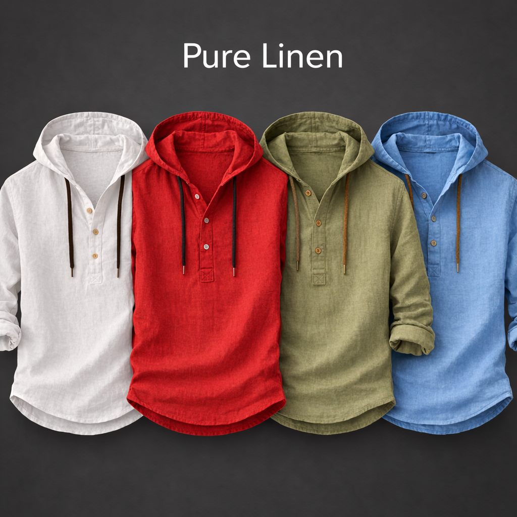Atlas Linen Hoodie