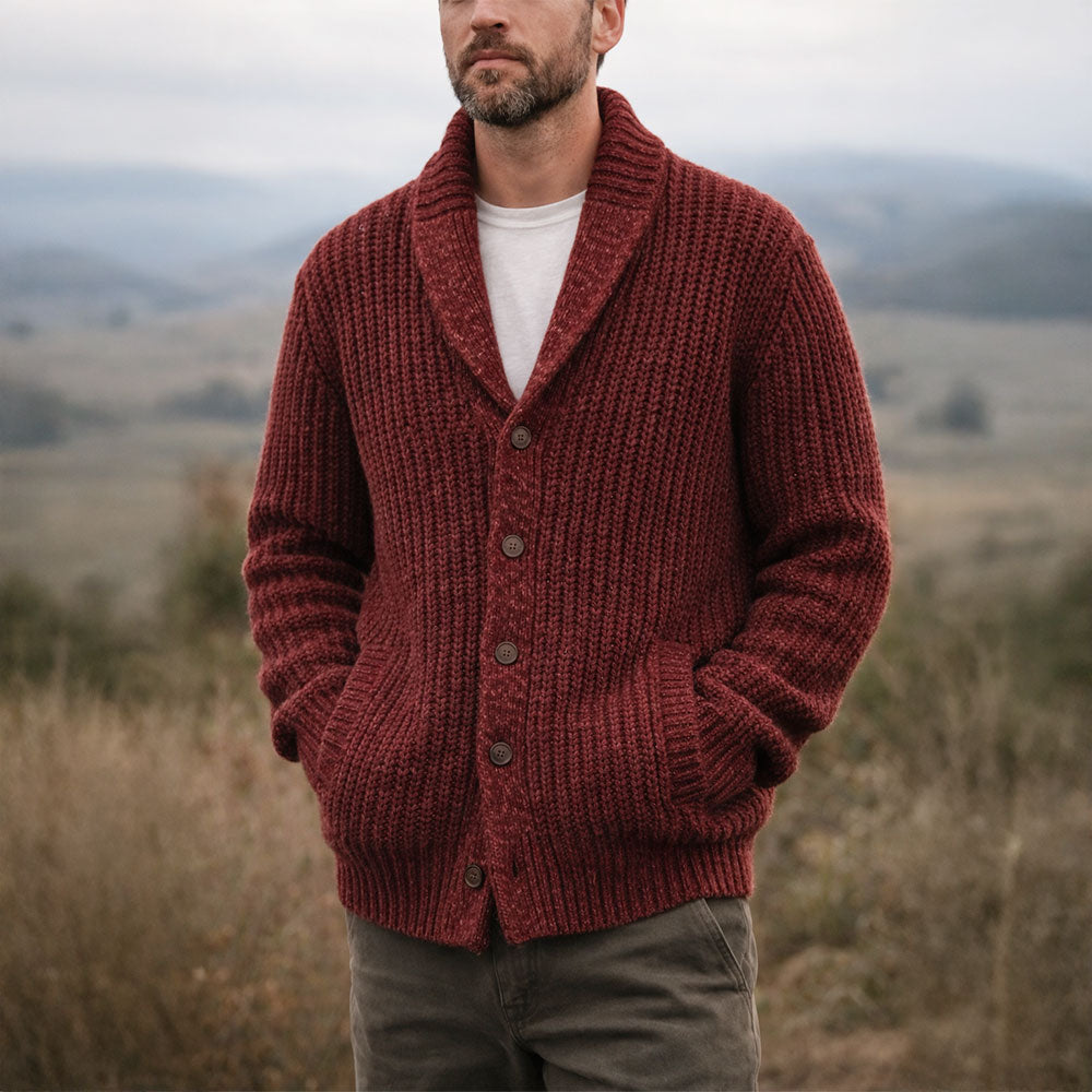The Nordhaven Knit Collar Cardigan