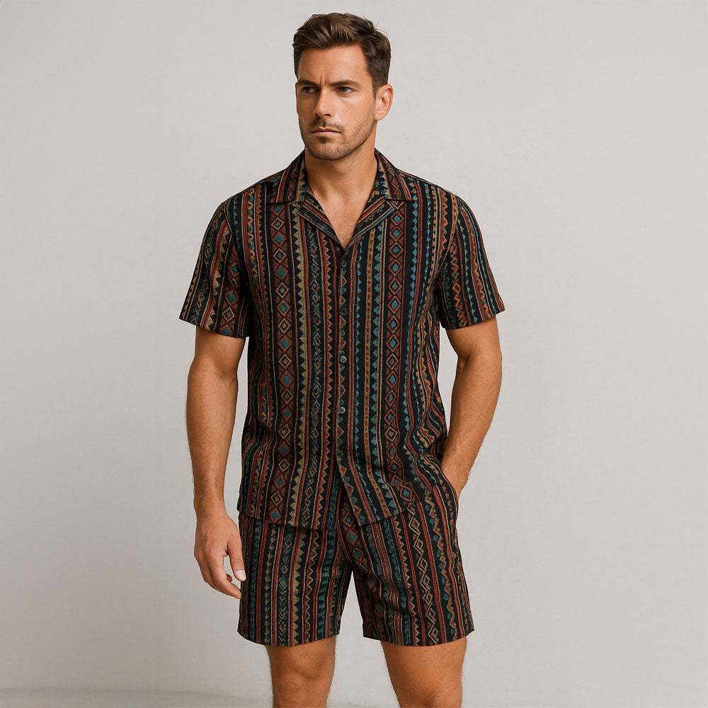 Aztec Flow 2-Piece – Valerio Couture