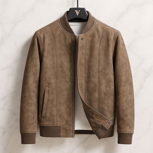 Legacy Suede Bomber