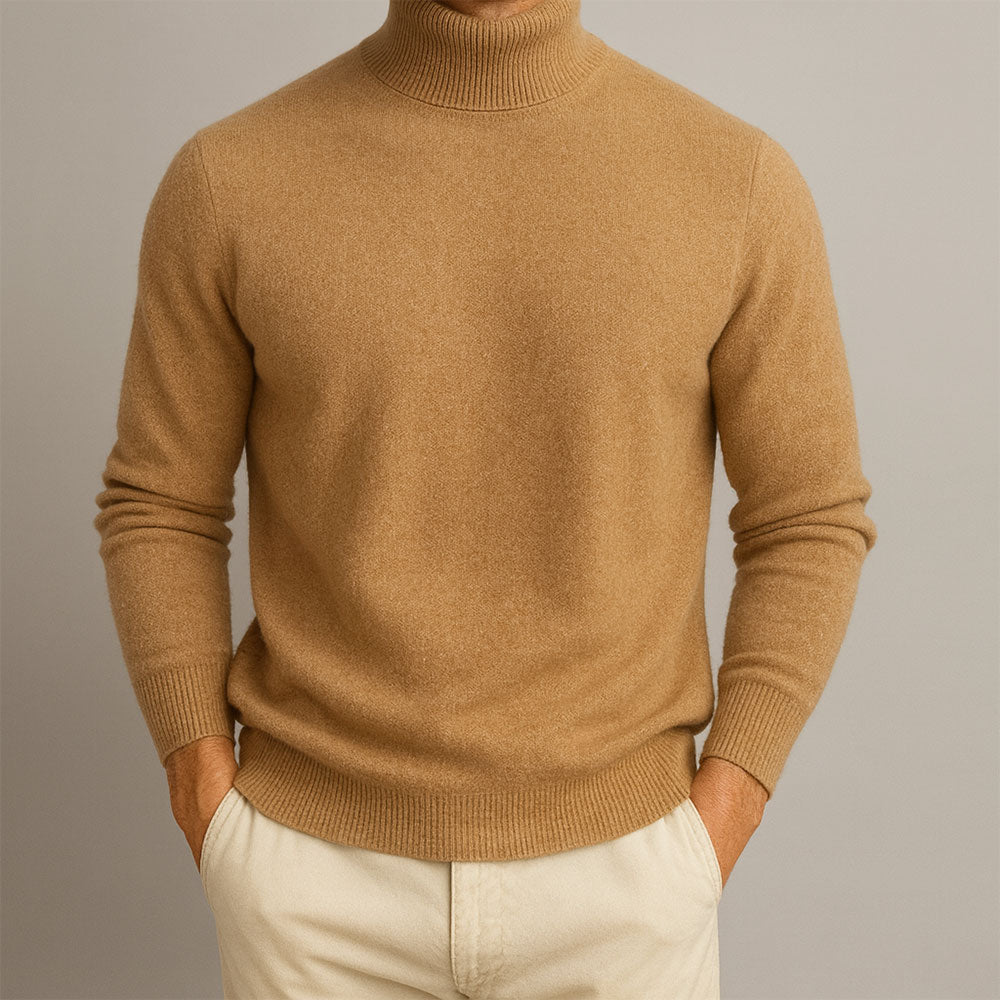 Everest Turtleneck Cashmere Sweater