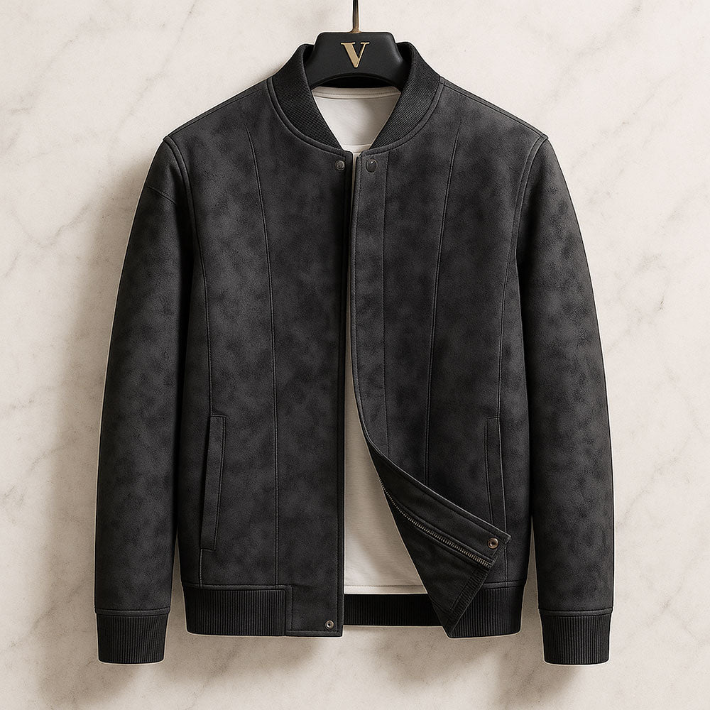 Legacy Suede Bomber