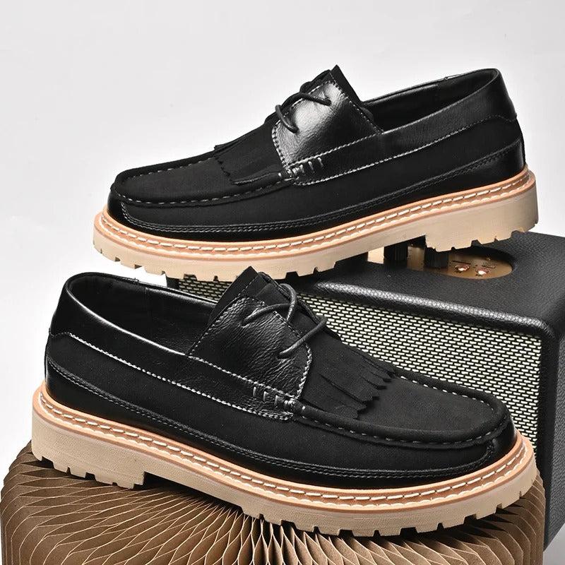 Suede Leather Loafers