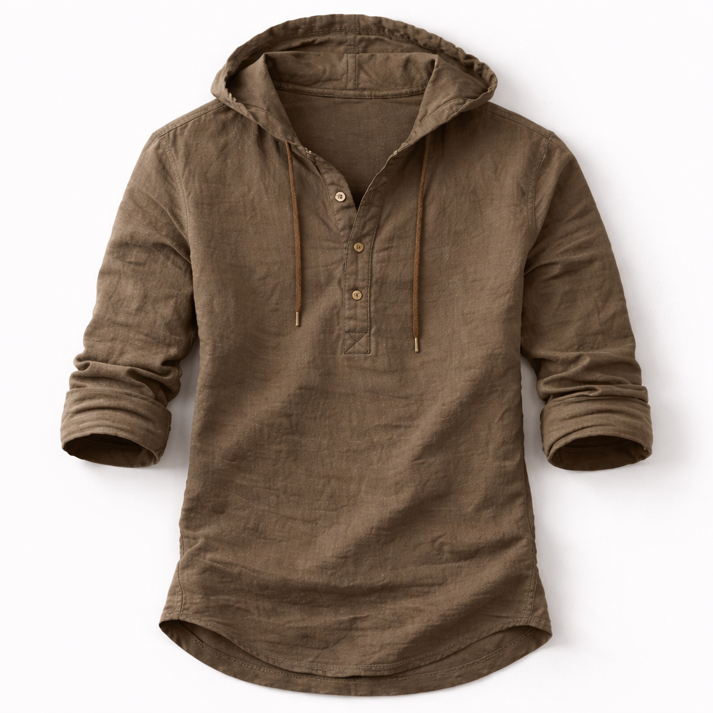 Atlas Linen Hoodie