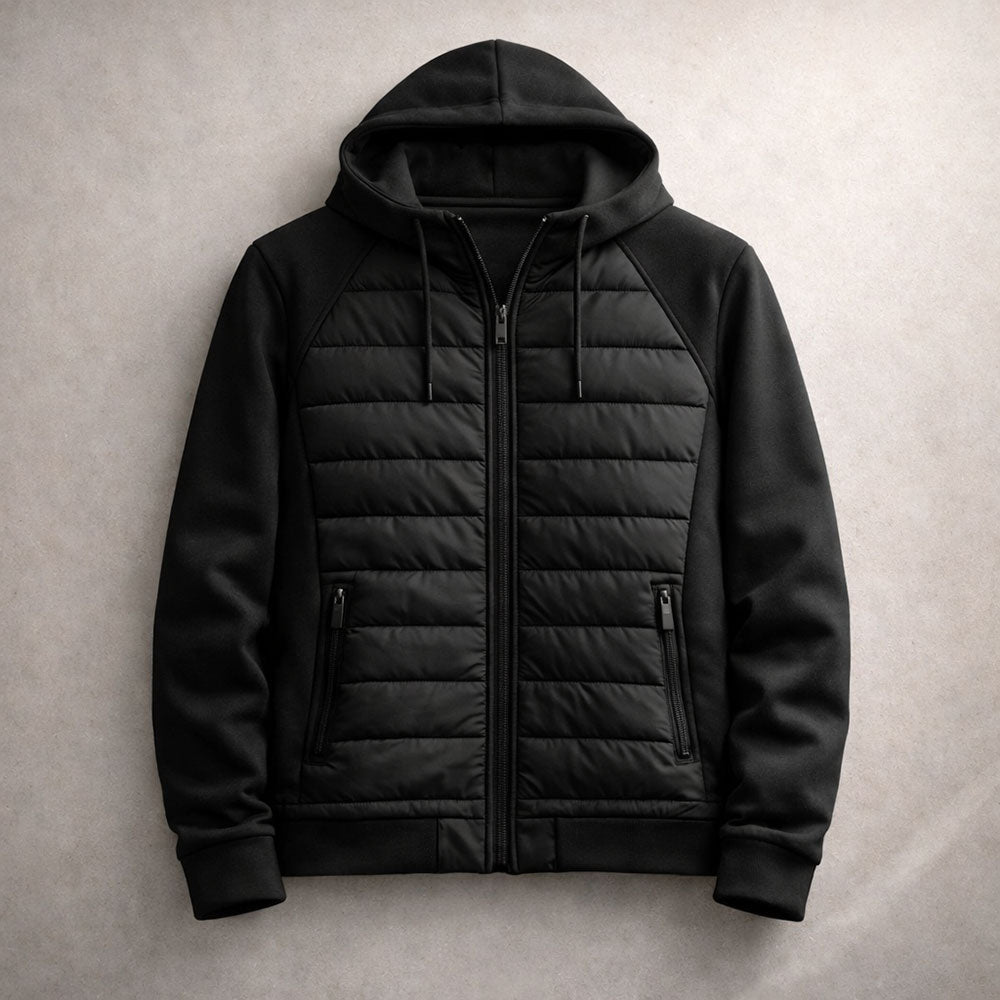 Valerio Quilted Essential Hoodie