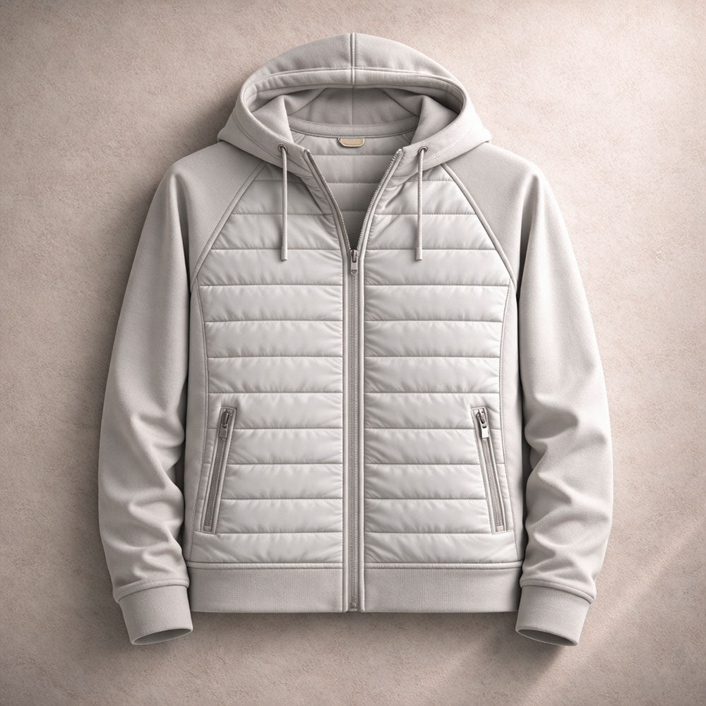 Valerio Quilted Essential Hoodie
