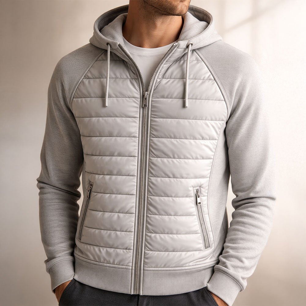 Valerio Quilted Essential Hoodie
