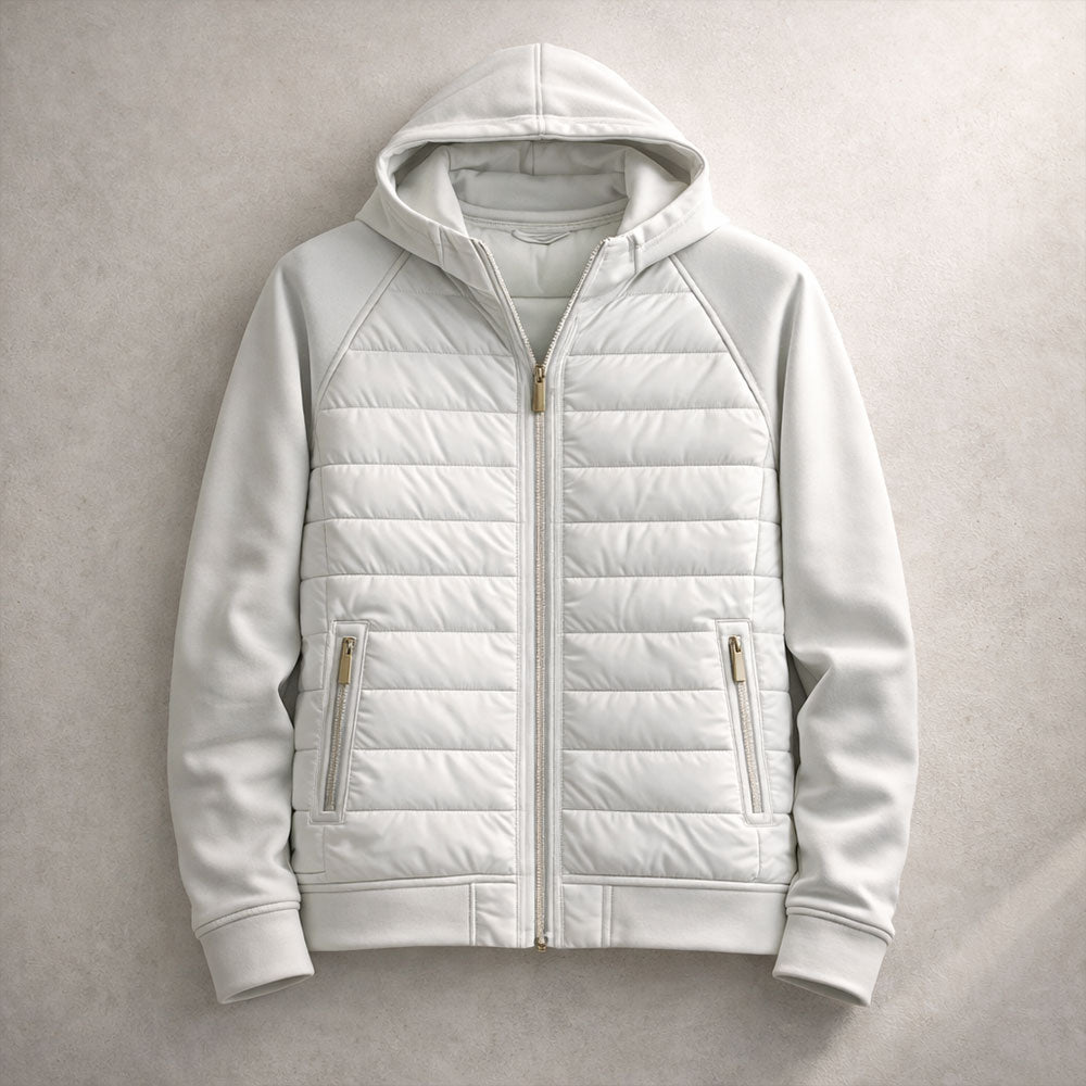 Valerio Quilted Essential Hoodie