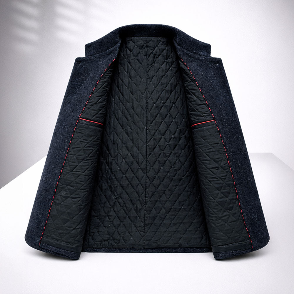 The Laurent Tailored Wool Coat