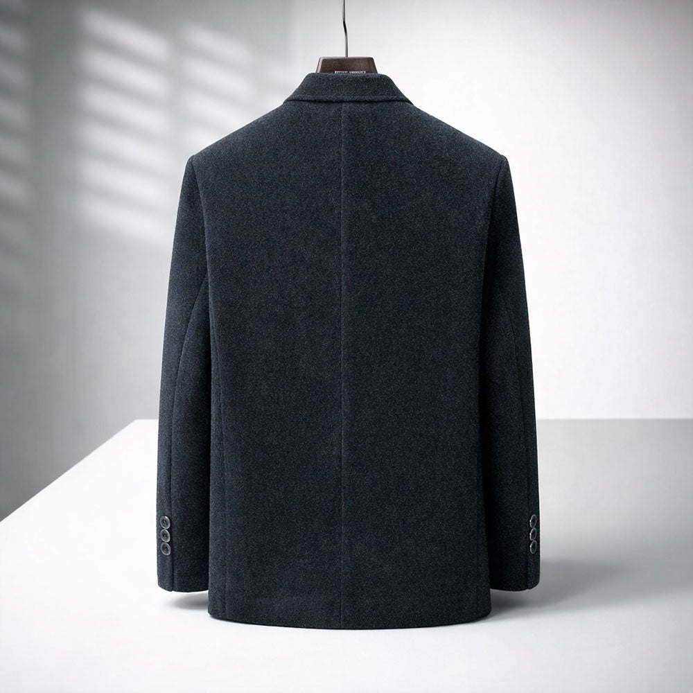 The Laurent Tailored Wool Coat