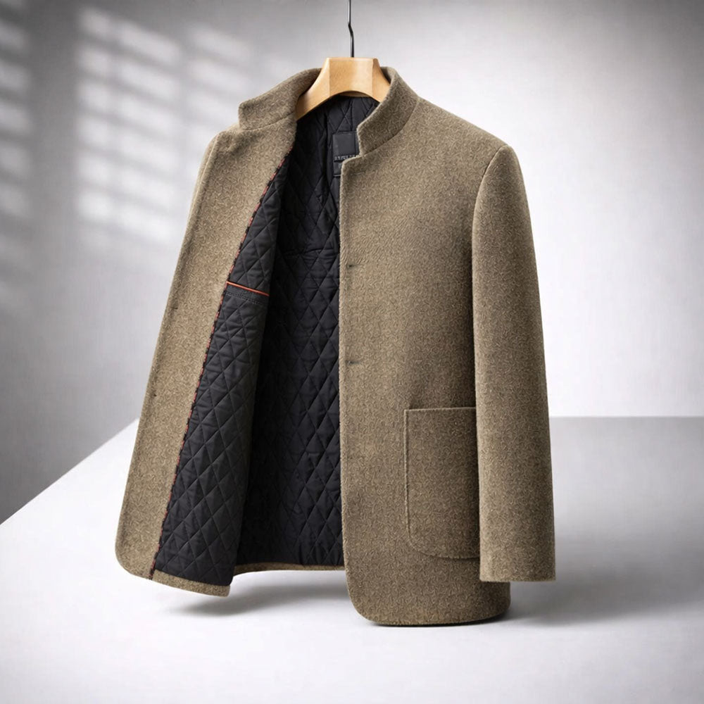 The Laurent Tailored Wool Coat