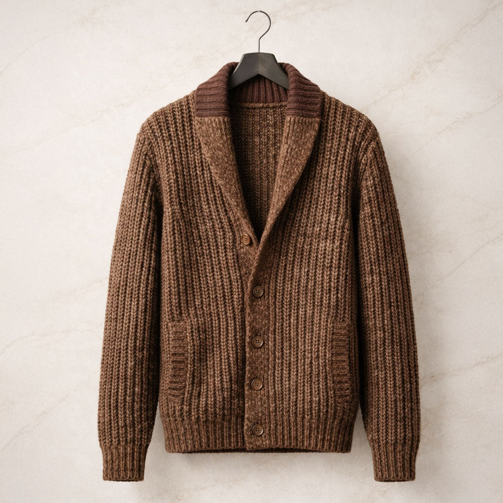 The Nordhaven Knit Collar Cardigan