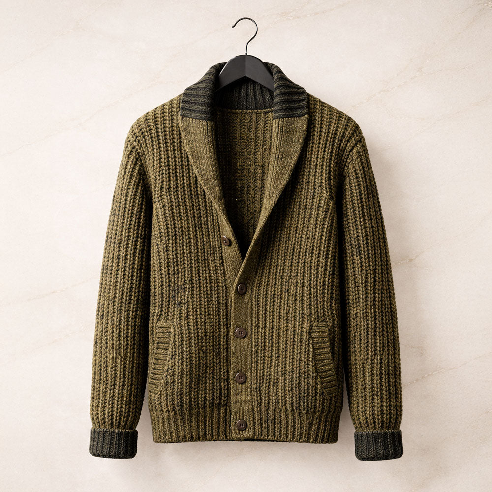 The Nordhaven Knit Collar Cardigan