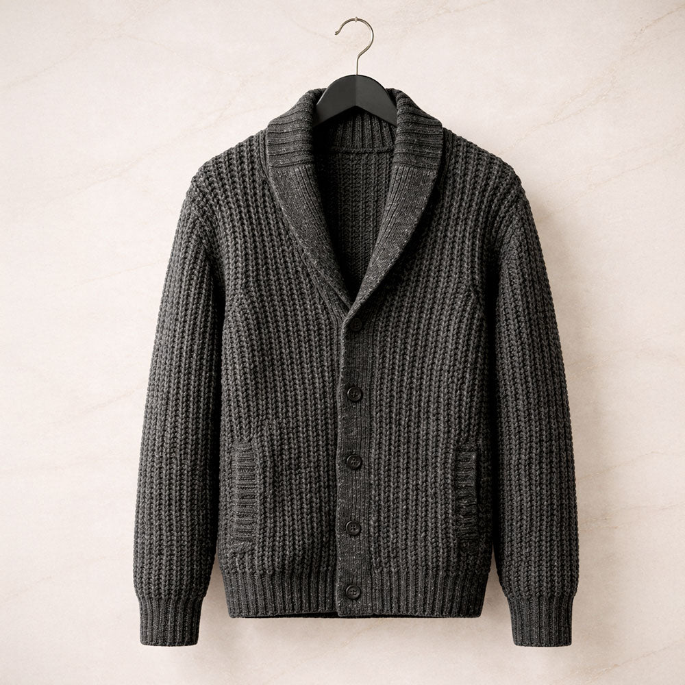 The Nordhaven Knit Collar Cardigan