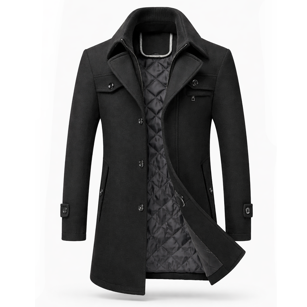 Atlas Tailored Wool Coat