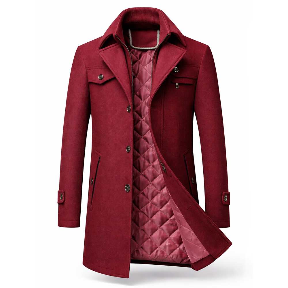 Atlas Tailored Wool Coat