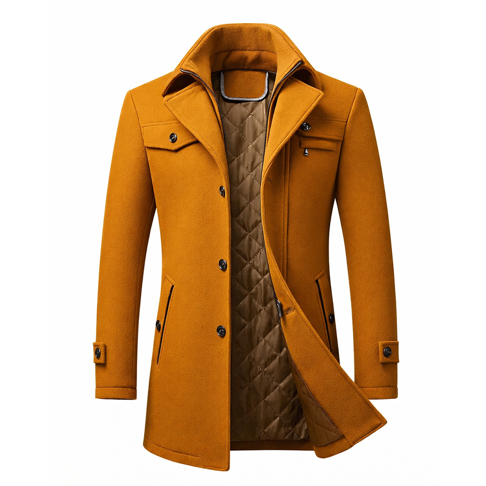 Atlas Tailored Wool Coat – Valerio Couture Atlas Tailored Wool Coat – Valerio Couture