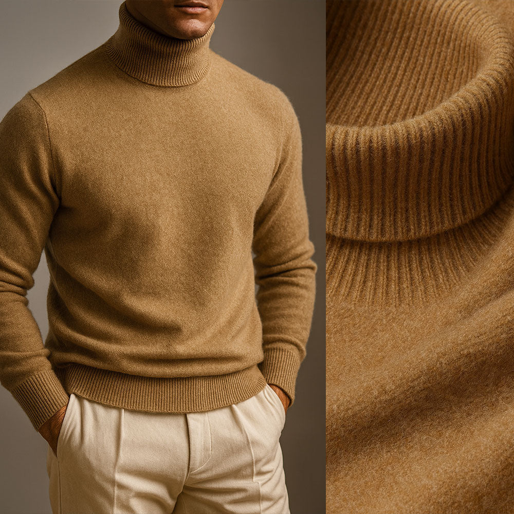 Everest Turtleneck Cashmere Sweater